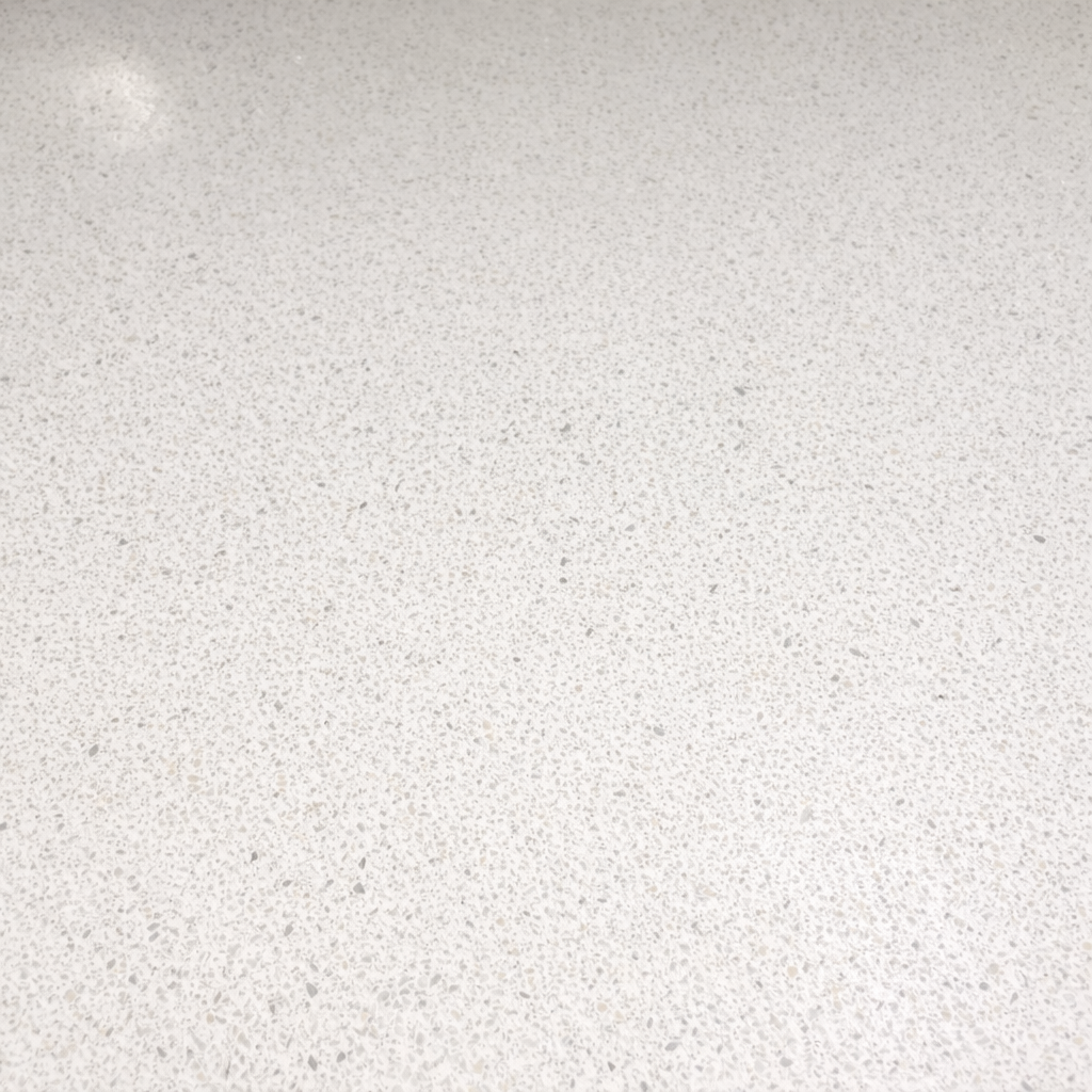 Countertop dirt removed