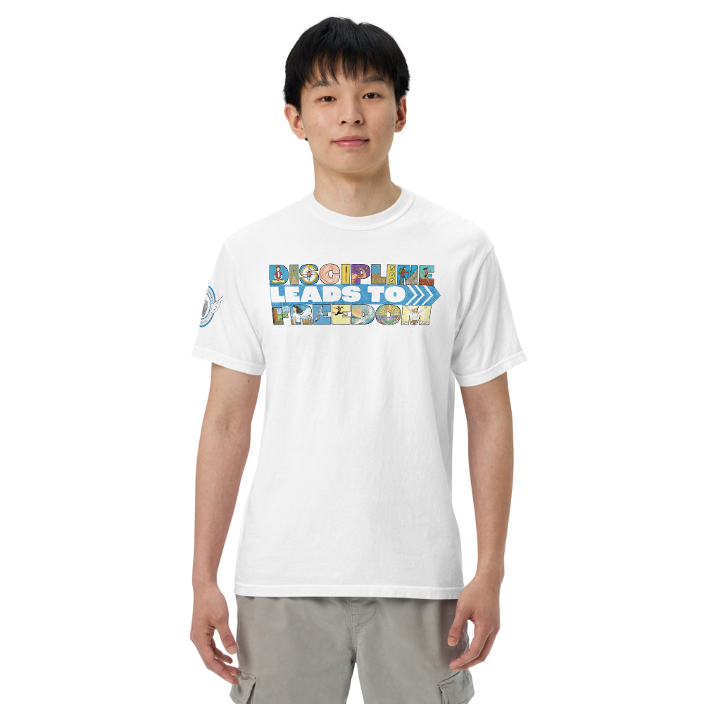 Discipline - Unisex garment-dyed heavyweight t-shirt - Image 6