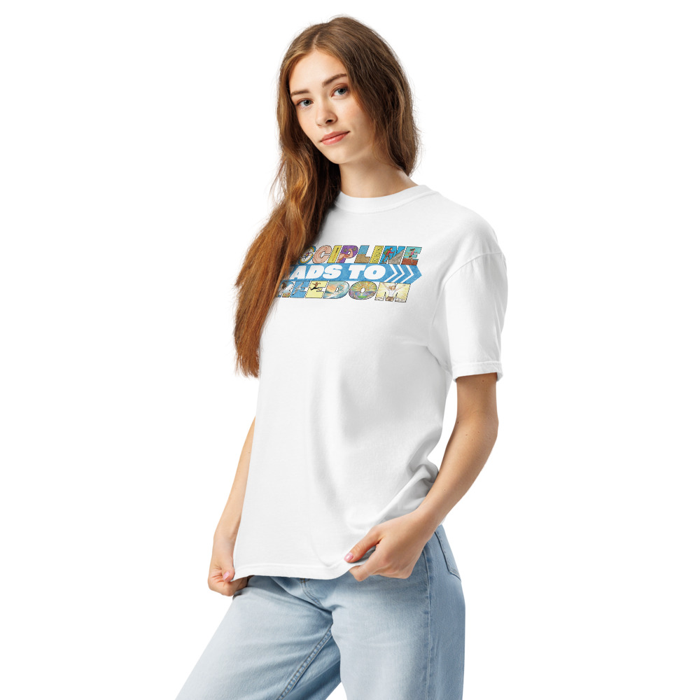 Discipline - Unisex garment-dyed heavyweight t-shirt - Image 5